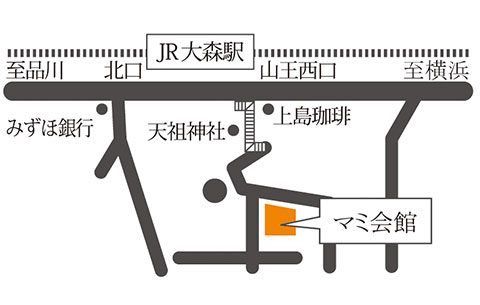 大森山王教室地図